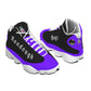 Men's Curved Basketball Shoes With Thick Soles