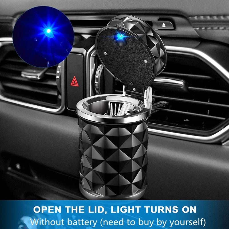 Car Ashtray With LED Light